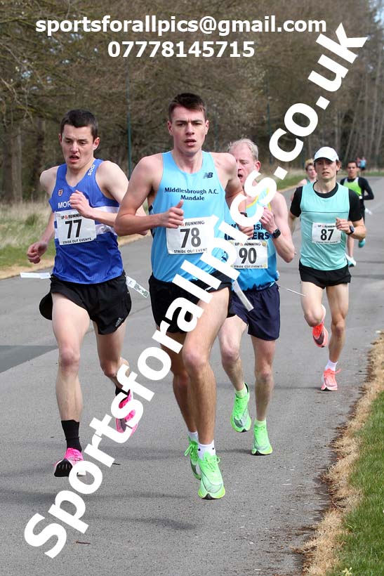 Graded 5k, 2021 Middlesbrough Endeavour Graded 5k, Middlesbrough, Sunday, April 11th. Photo: David T. Hewitson/Sports for All Pics